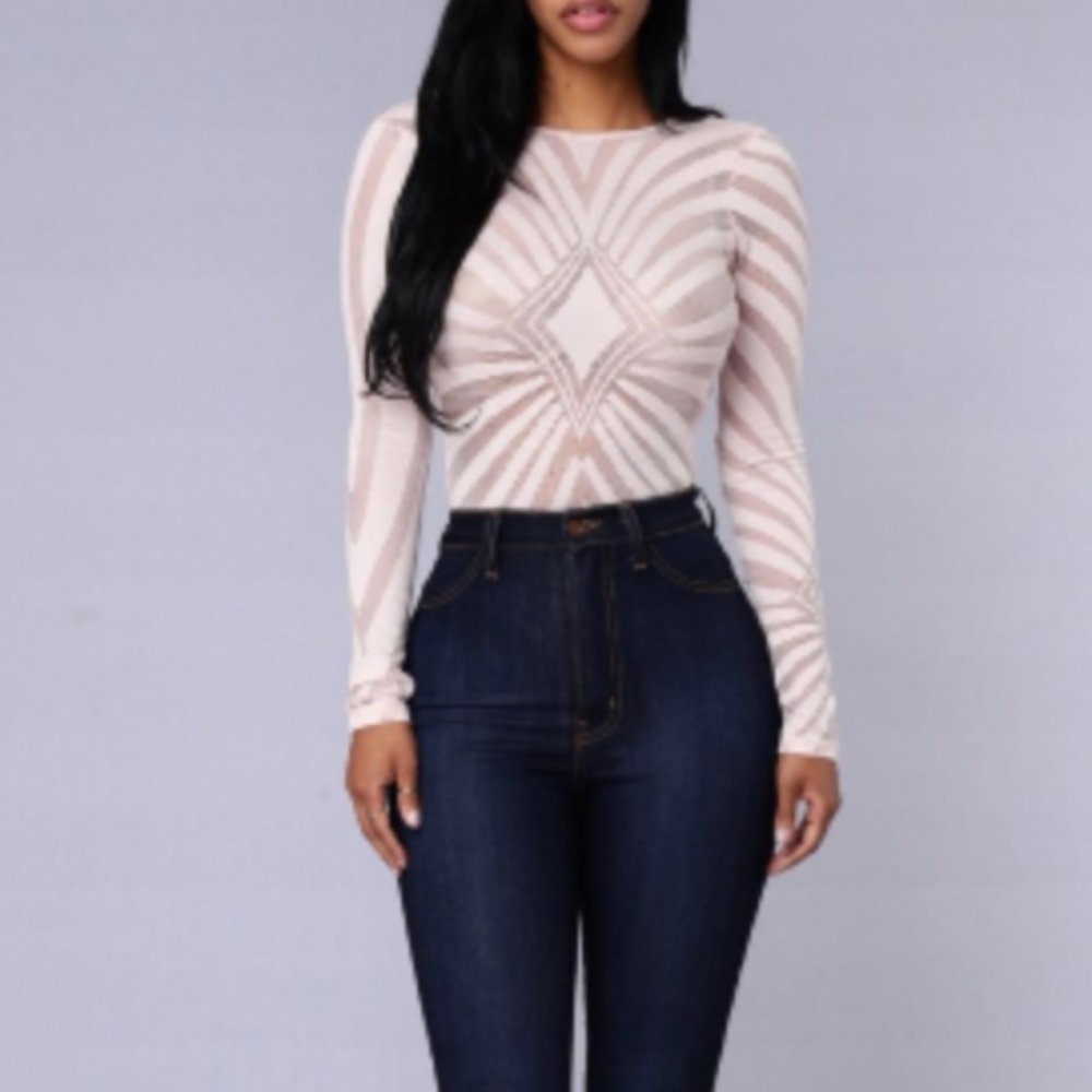 3 for $20 Fashion Nova Peach color bodysuit